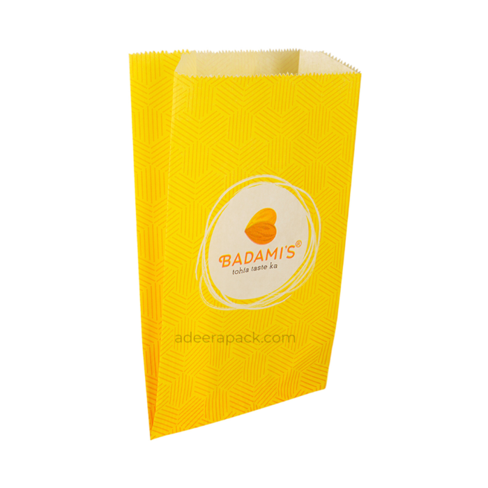 Butter paper pouch for oily products and sweets packaging