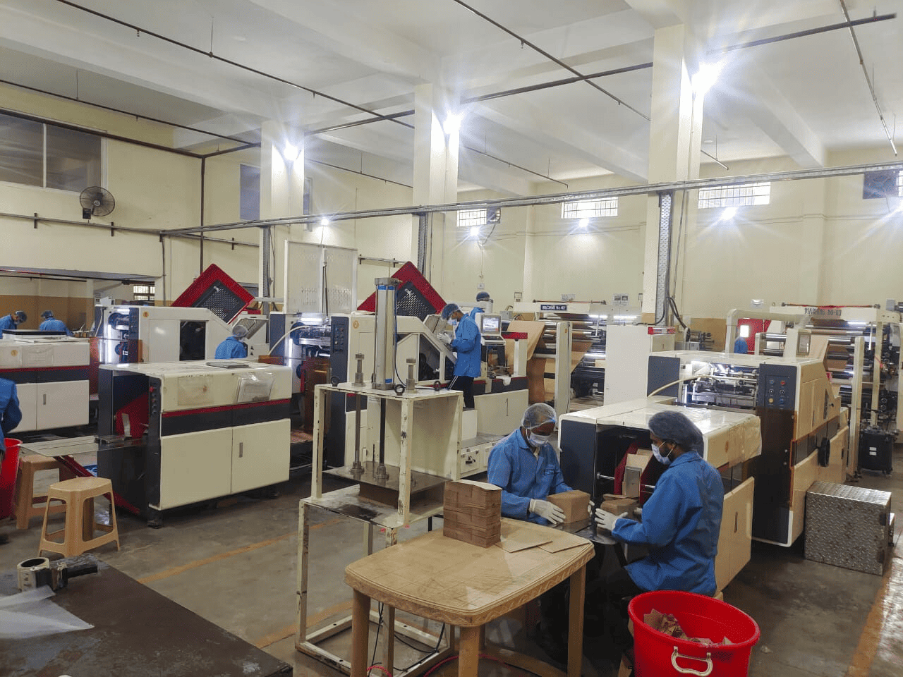 Adeera Paper bags factory view
