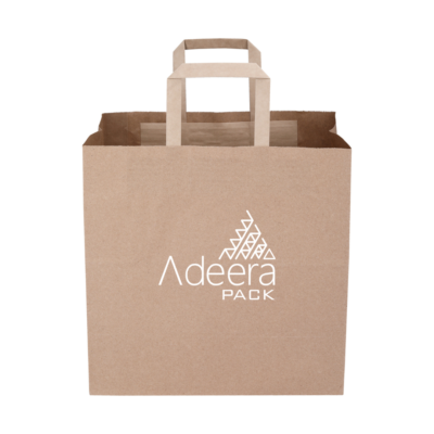 paper bags with Adeera pack logo