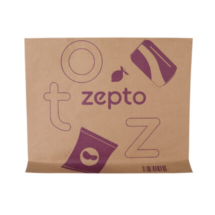 Zomato mailer paper bags for groceries