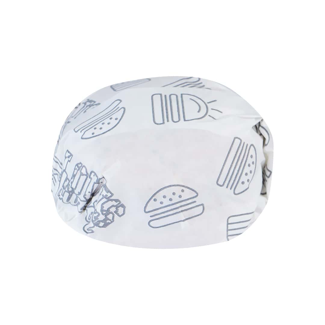 Burger and Food wrapping paper sheet