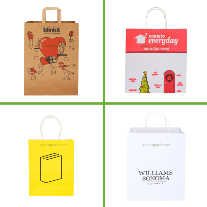 Customized Handle Carry Paper Bags