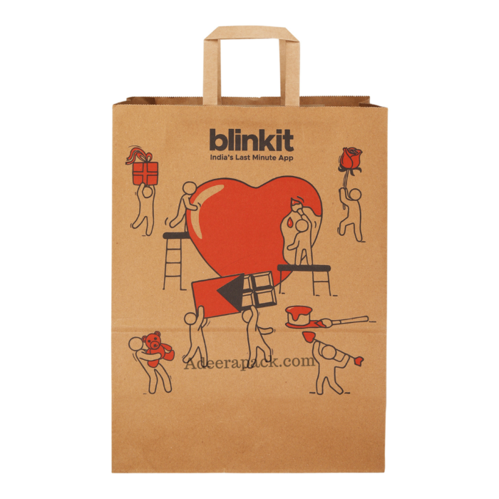 Printed Paper Bags BlinkIt