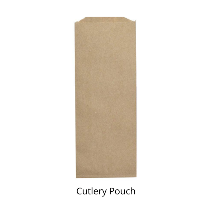 Cutlery paper pouch