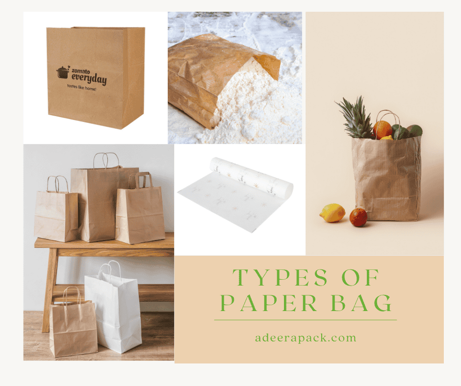 Types of paper bag